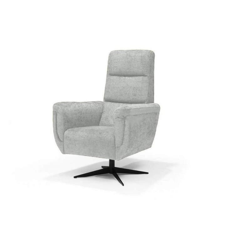 Draaifauteuil Lancaster - fauteuils - Zilver, Huis en Inrichting, Stoelen, Nieuw, Stof