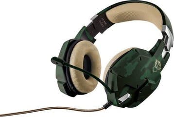 Trust GXT 322 Carus Headset - Groen Camo PS4 Morgen in huis!, Ophalen of Verzenden, Zo goed als nieuw, PlayStation 4
