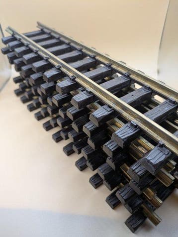 LGB G - No. 1000 - Modeltreinsporen (6) - 6x rechte rails, Nieuw