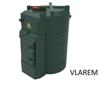 Dieseltank Carbery Vlarem premium 3.000 ltr verticaal, Verzenden