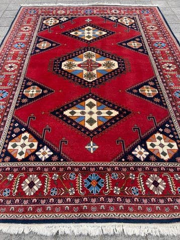 Indo Yalameh - Gereinigd - handgeknoopt - wol - Tapijt - 350, Nieuw