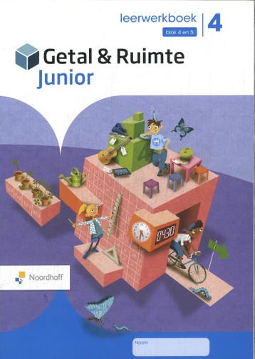 groep 4 blok 4 en 5 / Getal & Ruimte junior / leerwerkboek, Verzenden, Gelezen