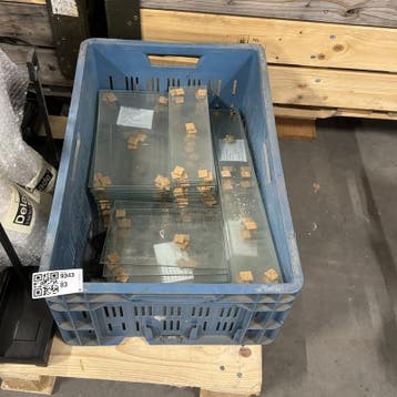 Partij Vensterglas, voor Costa wandlampen, Nieuw