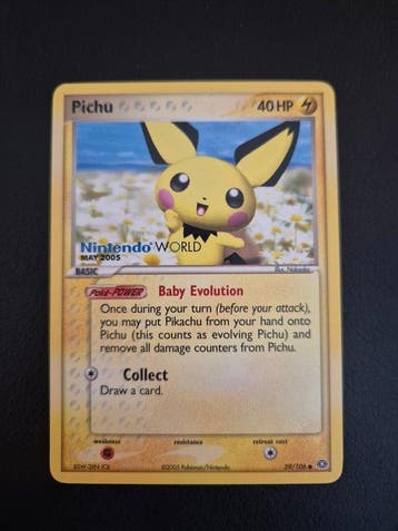 Pokémon - 1 Card - Pichu 59/106 Promo card, Event exclusive, Nieuw