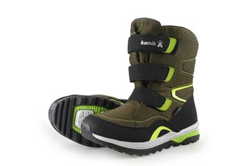 Kamik Snowboots Jongens in maat 39 Groen, Kinderen en Baby's, Verzenden, Jongen of Meisje, Schoenen, Zo goed als nieuw