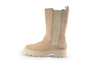 Bullboxer Chelsea boots in maat 38 Beige, Verzenden, Beige, Overige typen, Zo goed als nieuw