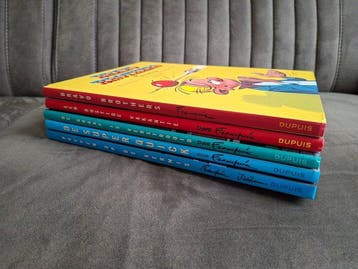 Robbedoes en Kwabbernoot - 5 titels - 5 Album - Eerste druk, Boeken, Nieuw