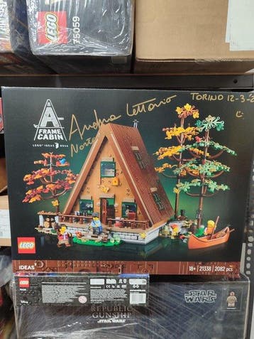 Lego Set - 21338 - Ideas (CUUSOO) - A-Frame Cabin, Nieuw