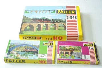 Faller H0 - B-533, B-542, B-547 - Modeltrein bouwpakketten, Nieuw