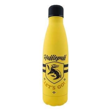 Harry Potter Hufflepuff Lets Go Metalen Waterfles, Verzamelen, Ophalen of Verzenden, Nieuw