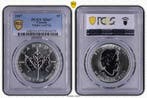 Canada 1 oz Maple Leaf 2007 PCGS MS67 gecertificeerd, Verzenden, Noord-Amerika, Losse munt, Zilver