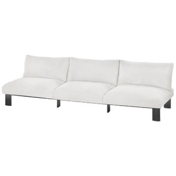 Serax 3-zitsbank Outdoor Wit - Nieuw in verpakking -, Klassiek, Ophalen of Verzenden, Rechte bank, Minder dan 150 cm