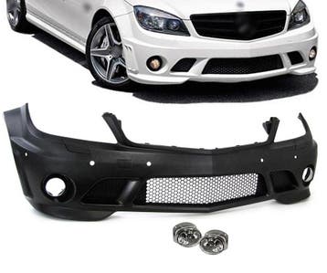 C63 AMG Look Voorbumper voor Mercedes Benz C-Klasse W204, Ophalen of Verzenden