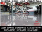 240m2  2K Epoxy GarageVloer coating 45kg VANDAAG_25%KORTING, Verzenden, Wit, Nieuw, Verf