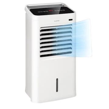 Luchtkoeler Aircooler Ventilator 80m³ Wit Mobiel Model Timer, Witgoed en Apparatuur, Airco's, Ophalen of Verzenden, Nieuw