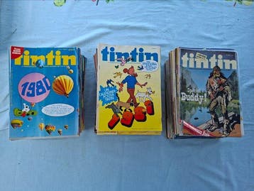 Tintin (magazine) - Années 1980 + 1981 + 1982 complètes -, Nieuw