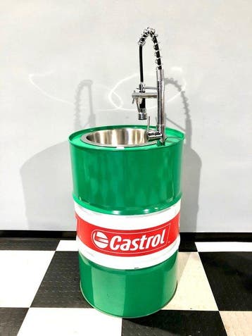 Oliekan - Wastafel - CASTROL