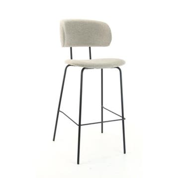 Workliving hoge barkruk Society Bo - bouclé shiitake, Verzenden, Nieuw in verpakking