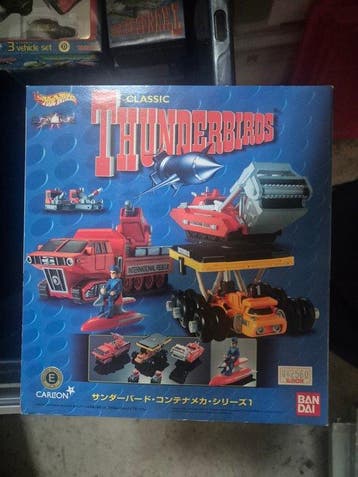 Bandai, Hot Wheels - Beeldje - Thunderbirds Classic Contena