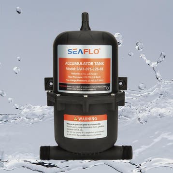 Draagbare Water Accumulator Tank 0.75L - 125 PSI voor Boot,, Watersport en Boten, Verzenden, Nieuw