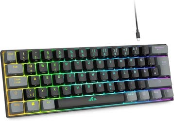 Gaming Toetsenbord 60% QWERTZ | Retourdeal 56% Korting, Gaming toetsenbord, Nieuw, Ophalen of Verzenden, Overige indelingen