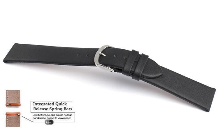 Garmin horloge bandje Basel Zwart, Sieraden, Tassen en Uiterlijk, Overige Accessoires, Nieuw, Ophalen of Verzenden