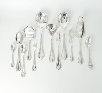 Robbe & Berking - Bestekset (12) - Classic Faden 150 -