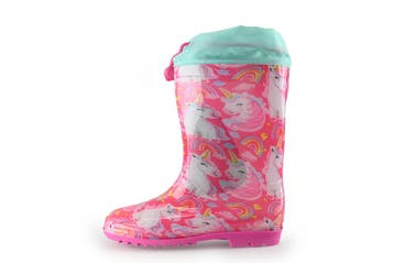 Morethansocks Regenlaarzen Meisjes in maat 32 Roze, Verzenden, Jongen of Meisje, Morethansocks, Laarzen