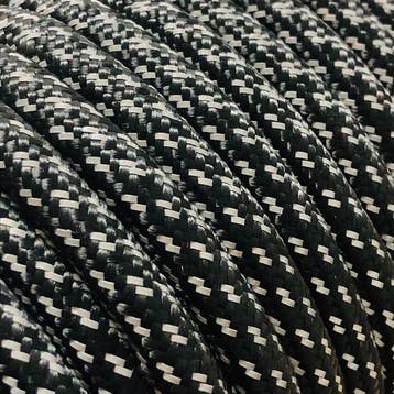 10MM PPM - Reflecterend zwart - 10 meter - dubbel gevlochten, Ophalen of Verzenden, Nieuw, Overige typen