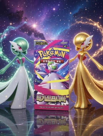 pokémon mega symphonia (M1S) booster box Koreaans, Ophalen of Verzenden, Nieuw, Boosterbox, Foil