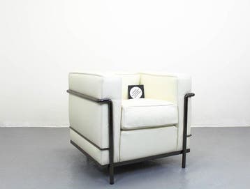Cassina - Le Corbusier - Fauteuil - LC2 - Leder, Staal