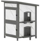 Buitenhuis Voor Katten, Houten Kattenhuis, Meerdere Ingangen, Verzenden, Nieuw