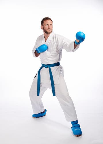 Karatepak Kumite Deluxe | WKF-approved | Wit (Maat: 160), Verzenden, Nieuw, Karate, Vechtsportpak