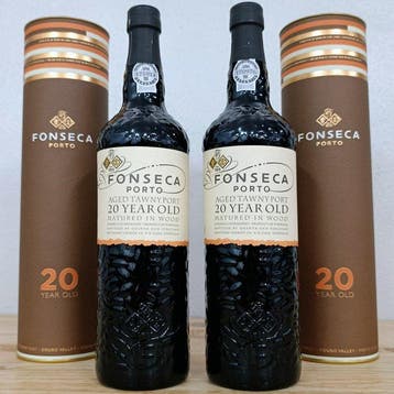 Fonseca - 20 years old Tawny - Porto - 2 Flessen (0.75, Nieuw
