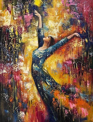 Nguyn Tùng Long (1993) - Grâce émergente 80 60 cm