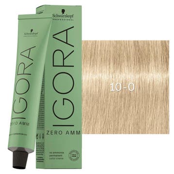Schwarzkopf – Igora Zero Ammonia 60 ml – 100 : Ultrablond, Verzenden, Nieuw