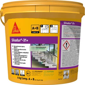 Sika Bouw Sikadur 31 alles in n epoxylijm 6 kg, blik, Verzenden, Nieuw