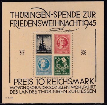 Geallieerde bezetting - Duitsland (Sovjet-zone) 1945 -, Postzegels en Munten, Gestempeld