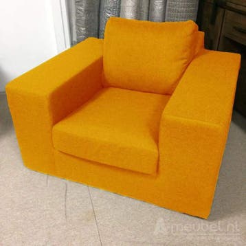 Fauteuil Lelystad - fauteuils - Geel, Huis en Inrichting, Stoelen, Nieuw, Stof