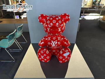 Rode Teddy ode aan LV, Ophalen of Verzenden, Nieuw