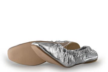 Cycleur de Luxe Ballerinas in maat 39 Zilver, Kleding | Dames, Schoenen, Overige kleuren, Verzenden, Ballerina's, Zo goed als nieuw