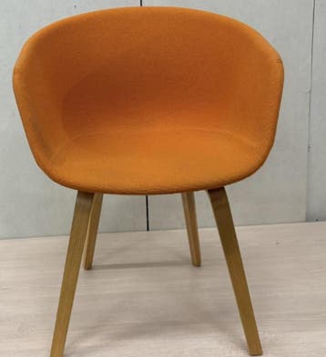 HAY AAC 23 stoel - Oranje (Eiken), Ophalen of Verzenden, Gebruikt