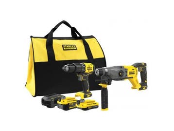 Veiling - Stanley Fatmax klopboormachine en combihamer SFMCK, Nieuw