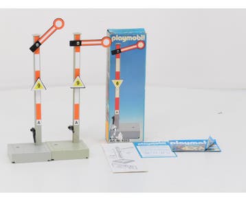 Playmobil 4353 Seinpaal (Seinpalen & Seinen, Baan en Rails), Ophalen of Verzenden, Gebruikt, Rails, Analoog