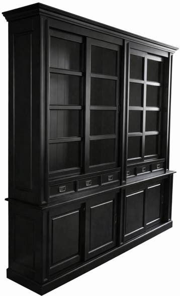Buffetkast zwart - zwart Utrecht 260 x 240cm, Ophalen of Verzenden, Nieuw