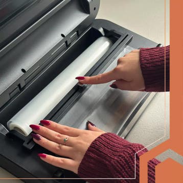 Ruhhy vacumeermachine 125W – dubbele pomp, snijder, folie., Ophalen of Verzenden, Nieuw