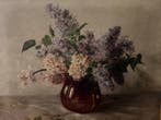 Österreichische Schule (XIX - XX) - Still life of lilacs in