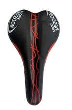 Fietszadel 26 & 24 Inch – Zwart & Rood | Comfortabel &, Ophalen of Verzenden, Nieuw, Hbs