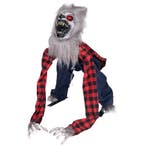 Halloween Decoratie Weerwolf 40 X 73 Cm Animatronic Licht, Verzenden, Nieuw, Overige typen