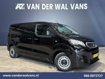 Peugeot Expert | 2.0 BlueHDI 122pk L2H1 Euro6 Airco |, Auto's, Bestelauto's, Gebruikt, Euro 6, Zwart, Onderhoudsboekje
